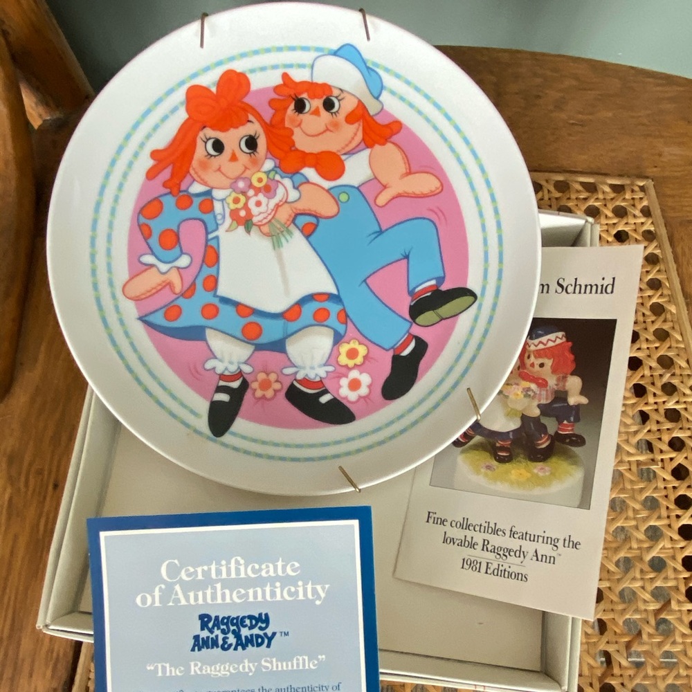 Raggedy Ann Plate